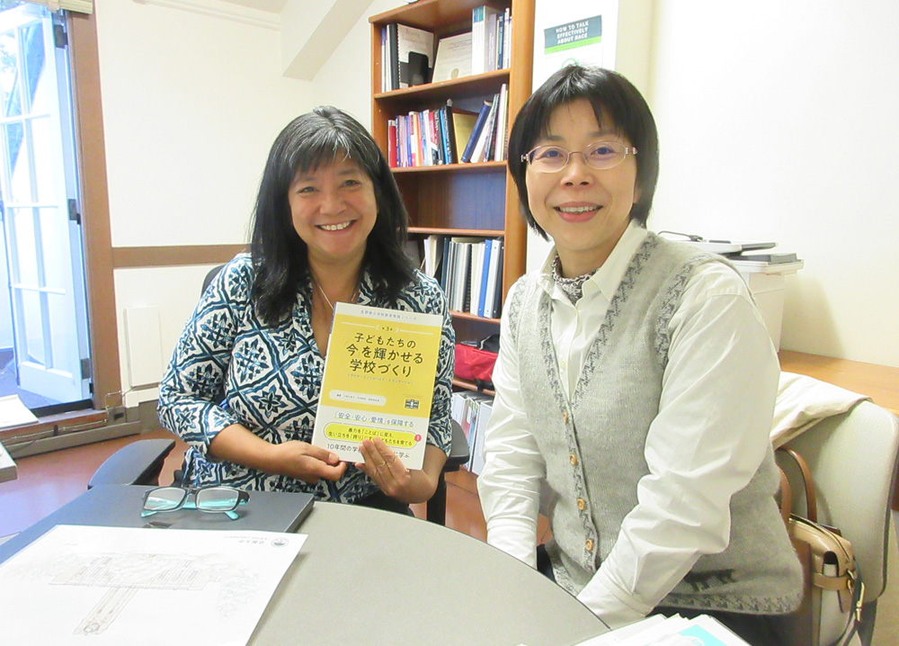 Joyce Dorado教授と筆者（2024年11月）